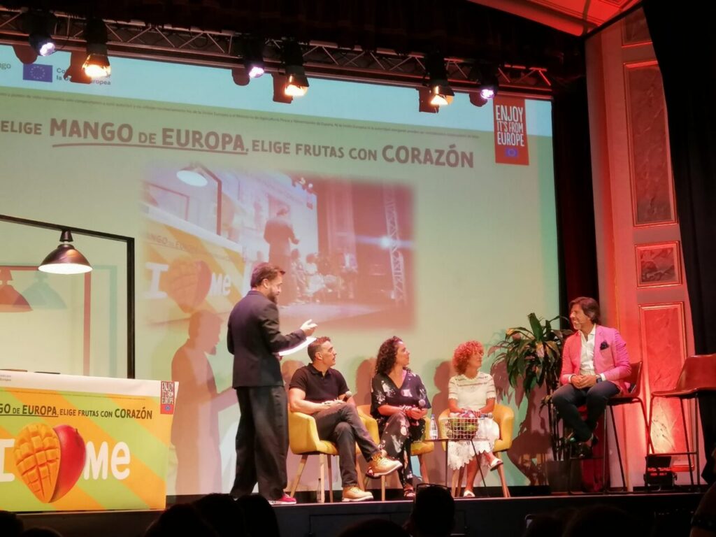 Bienestar y hábitos saludables en la presentación de la temporada del mango europeo